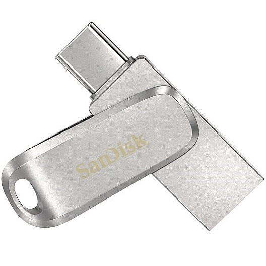 ������ ���� USB ���� Ultra Dual Drive Luxe Type-C ��� 128GB ���� SanDisk