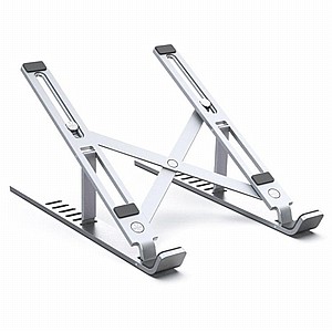 ���� ������ ����� ���� ���� Aluminum Foldable Flakes Laptop Desk Mount ���� WIWU (����� ����� ��� 10"- 17.3")