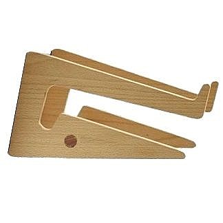 ���� ������ ����� ���� ����  Wood Bracket Shape Laptop Desk Mount ���� LaTera (����� ����� ��� 10"- 17.3")