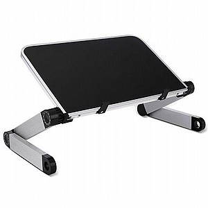 ���� ������ ����� ���� ���� Aluminum Foldable Vlog Laptop Desk Mount ���� LaTera (����� ����� ��� 10"- 17.3")