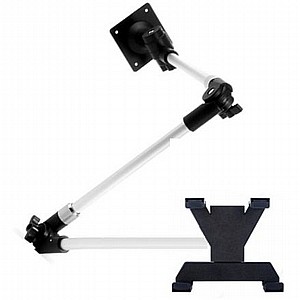מעמד לתלייה למחשב לוח מדגם Aluminum Foldable Mesh Tablet Wall Mount מבית LaTera (מתאים לגודל מסך 7"- 12.9") מעמד לתלייה למחשב לוח מדגם Aluminum Foldable Mesh Tablet Wall Mount מבית LaTera (מתאים לגודל מסך 7"- 12.9")