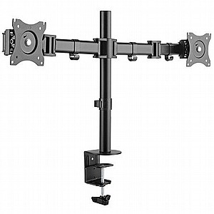 ���� ������ ���� ���� ���� Aluminum Foldable Slip Monitor Desk Mount ���� BRATECK (����� ����� ��� 10"- 32")
