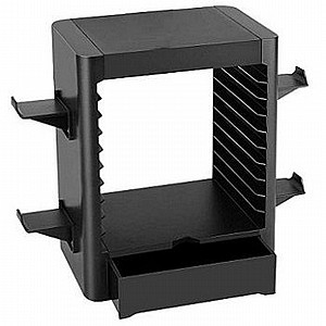 מעמד לשולחן לאחסון משחקים XBOX/PLAYSTATION מדגם Game CD Desk Mount מבית LaTera (מתאים לאחסון 10 משחקים + 4 שלטים) מעמד לשולחן לאחסון משחקים XBOX/PLAYSTATION מדגם Game CD Desk Mount מבית LaTera (מתאים לאחסון 10 משחקים + 4 שלטים)