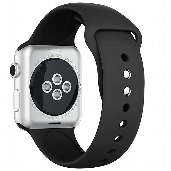 ����� ������� ���� Silicone Band ���� LaTera ����� ��� ����: Apple Watch 42mm/44mm/45mm (��� Black)