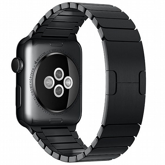 ����� ���� ���� Butterfly Buckle Steel Band ���� LaTera ����� ��� ����: Apple Watch 42mm/44mm/45mm (��� Black)