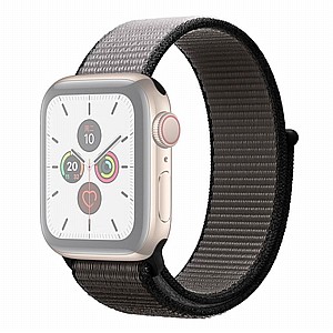 רצועת בד / ניילון מדגם Color Matching Nylon Band מבית LaTera לשעון חכם מדגם: Apple Watch 42mm/44mm/45mm (צבע Black/Grey) רצועת בד / ניילון מדגם Color Matching Nylon Band מבית LaTera לשעון חכם מדגם: Apple Watch 42mm/44mm/45mm (צבע Black/Grey)