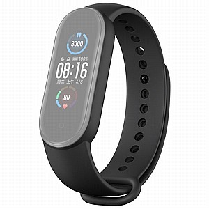 רצועת סיליקון מדגם Solid Color Silicone Band מבית LaTera לשעון חכם מדגם: Xiaomi Mi Band 5 / 6 (צבע Black) רצועת סיליקון מדגם Solid Color Silicone Band מבית LaTera לשעון חכם מדגם: Xiaomi Mi Band 5 / 6 (צבע Black)