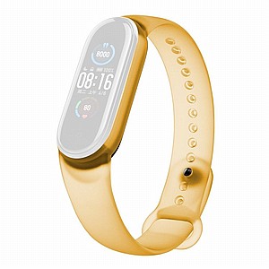 רצועת סיליקון מדגם Translucent Silicone Band מבית LaTera לשעון חכם מדגם: Xiaomi Mi Band 5 / 6 (צבע Orange) רצועת סיליקון מדגם Translucent Silicone Band מבית LaTera לשעון חכם מדגם: Xiaomi Mi Band 5 / 6 (צבע Orange)
