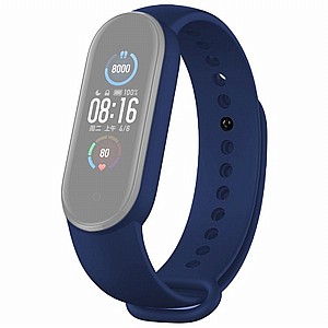 רצועת סיליקון מדגם Solid Color Silicone Band מבית LaTera לשעון חכם מדגם: Xiaomi Mi Band 5 / 6 (צבע Midnight Blue) רצועת סיליקון מדגם Solid Color Silicone Band מבית LaTera לשעון חכם מדגם: Xiaomi Mi Band 5 / 6 (צבע Midnight Blue)