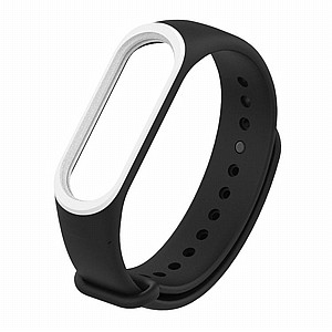 רצועת סיליקון מדגם Colorful Silicone Band מבית LaTera לשעון חכם מדגם: Xiaomi Mi Band 3 / 4 (צבע Black/White) רצועת סיליקון מדגם Colorful Silicone Band מבית LaTera לשעון חכם מדגם: Xiaomi Mi Band 3 / 4 (צבע Black/White)