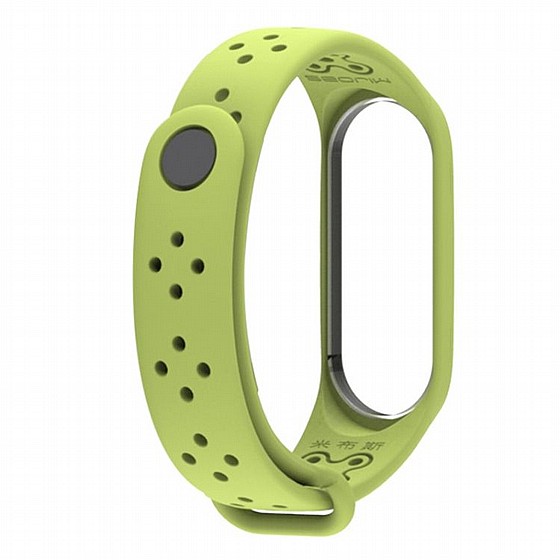 ����� ������� ���� Mijobs Silicone Band ���� LaTera ����� ��� ����: Xiaomi Mi Band 3 / 4 (��� Green)