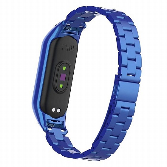 ����� ���� ���� Double Spring Steel Band ���� LaTera ����� ��� ����: Xiaomi Mi Band 5 / 6 (��� Blue)