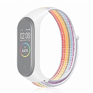 רצועת בד / ניילון מדגם Woven Strap Nylon Band מבית LaTera לשעון חכם מדגם: Xiaomi Mi Band 3 / 4 (צבע Colour) רצועת בד / ניילון מדגם Woven Strap Nylon Band מבית LaTera לשעון חכם מדגם: Xiaomi Mi Band 3 / 4 (צבע Colour)