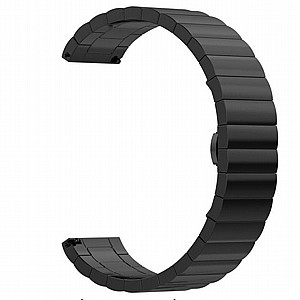 רצועת מתכת מדגם Butterfly Buckle Steel Band מבית LaTera לשעון חכם מדגם: Samsung Galaxy Watch 46mm (צבע Black) רצועת מתכת מדגם Butterfly Buckle Steel Band מבית LaTera לשעון חכם מדגם: Samsung Galaxy Watch 46mm (צבע Black)