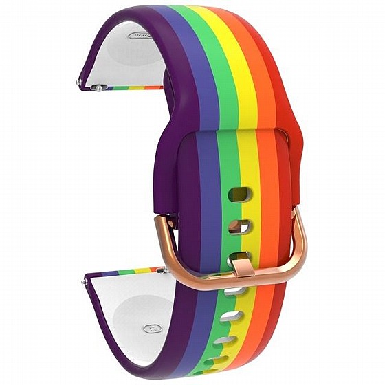 ����� ������� ���� Rainbow Silicone Band ���� LaTera ����� ��� ����: Samsung Galaxy Watch  42mm (��� Rainbow)
