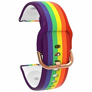 רצועת סיליקון מדגם Rainbow Silicone Band מבית LaTera לשעון חכם מדגם: Samsung Galaxy Watch 42mm (צבע Rainbow) רצועת סיליקון מדגם Rainbow Silicone Band מבית LaTera לשעון חכם מדגם: Samsung Galaxy Watch 42mm (צבע Rainbow)