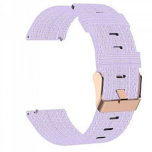 רצועת בד / ניילון מדגם Woven Textured Nylon Band מבית LaTera לשעון חכם מדגם: Samsung Galaxy Watch 42mm (צבע Light Purple) רצועת בד / ניילון מדגם Woven Textured Nylon Band מבית LaTera לשעון חכם מדגם: Samsung Galaxy Watch 42mm (צבע Light Purple)
