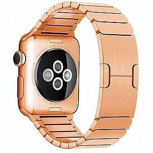 ����� ���� ���� Butterfly Buckle Steel Band ���� LaTera ����� ��� ����: Apple Watch 38mm/40mm/41mm (��� Rose Gold)