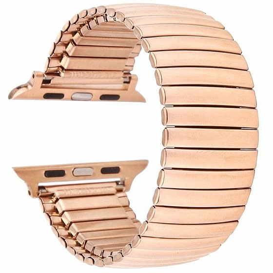 ����� ���� ����  Elastic Steel Band ���� LaTera ����� ��� ����: Apple Watch 38mm/40mm/41mm (��� Rose Gold)