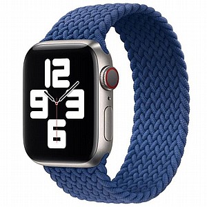 ����� �� / ������ ���� Single Turn Braided Nylon Band ���� LaTera ����� ��� ����: Apple Watch 42mm/44mm/45mm (��� Blue)