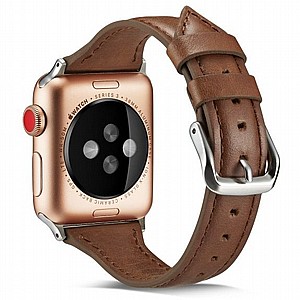 ����� ��� ����   Thin Leather Band ���� LaTera ����� ��� ����: Apple Watch 38mm/40mm/41mm (��� Dark Brown)