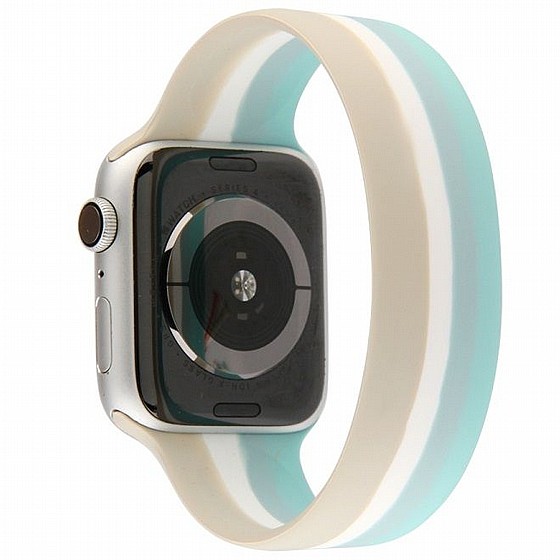 ����� ������� ����  Rainbow Solo Silicone Band ���� LaTera ����� ��� ����: Apple Watch 38mm/40mm/41mm (��� Pink/Blue Rainbow)