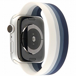 ����� ������� ����  Rainbow Solo Silicone Band ���� LaTera ����� ��� ����: Apple Watch 38mm/40mm/41mm (��� Blue Rainbow)