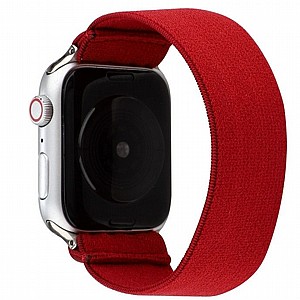 רצועת סיליקון מדגם Solid Silicone Band מבית LaTera לשעון חכם מדגם: Apple Watch 42mm/44mm/45mm (צבע Red) רצועת סיליקון מדגם Solid Silicone Band מבית LaTera לשעון חכם מדגם: Apple Watch 42mm/44mm/45mm (צבע Red)