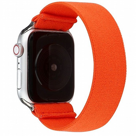 ����� ������� ����  Solid Silicone Band ���� LaTera ����� ��� ����: Apple Watch 42mm/44mm/45mm (��� Orange)