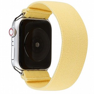 ����� ������� ����  Solid Silicone Band ���� LaTera ����� ��� ����: Apple Watch 42mm/44mm/45mm (��� Cream Yellow)