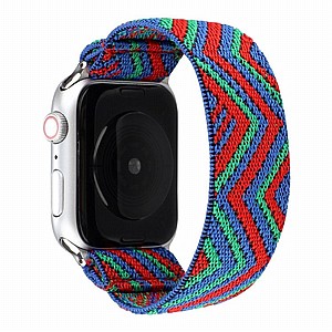 רצועת בד / ניילון מדגם Replacement Strap Nylon Band מבית LaTera לשעון חכם מדגם: Apple Watch 42mm/44mm/45mm (צבע Type 17) רצועת בד / ניילון מדגם Replacement Strap Nylon Band מבית LaTera לשעון חכם מדגם: Apple Watch 42mm/44mm/45mm (צבע Type 17)