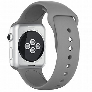 ����� ������� ���� Silicone Band ���� LaTera ����� ��� ����: Apple Watch 42mm/44mm/45mm (��� Grey)