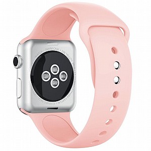 רצועת סיליקון מדגם Silicone Band מבית LaTera לשעון חכם מדגם: Apple Watch 42mm/44mm/45mm (צבע Pink) רצועת סיליקון מדגם Silicone Band מבית LaTera לשעון חכם מדגם: Apple Watch 42mm/44mm/45mm (צבע Pink)