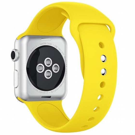 ����� ������� ���� Silicone Band ���� LaTera ����� ��� ����: Apple Watch 38mm/40mm/41mm (��� Yellow)
