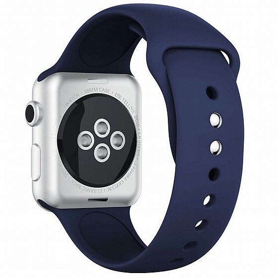 ����� ������� ���� Silicone Band ���� LaTera ����� ��� ����: Apple Watch 38mm/40mm/41mm (��� Dark Blue)