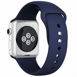 ����� ������� ���� Silicone Band ���� LaTera ����� ��� ����: Apple Watch 38mm/40mm/41mm (��� Dark Blue)