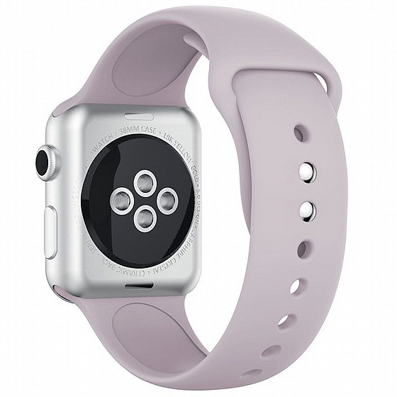 ����� ������� ���� Silicone Band ���� LaTera ����� ��� ����: Apple Watch 38mm/40mm/41mm (��� Light Purple)