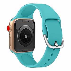 ����� ������� ����  Solid Color Silicone Band ���� LaTera ����� ��� ����: Apple Watch 38mm/40mm/41mm (��� Mint Green)