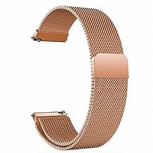 ����� ���� ���� Milanese Loop Magnetic Steel Band ���� LaTera ����� ��� ����: Samsung Galaxy Watch  42mm (��� Rose Gold)