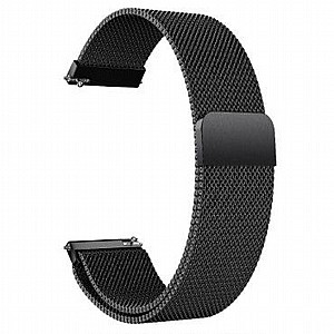 רצועת מתכת מדגם Milanese Loop Magnetic Steel Band מבית LaTera לשעון חכם מדגם: Samsung Galaxy Watch 42mm (צבע Black) רצועת מתכת מדגם Milanese Loop Magnetic Steel Band מבית LaTera לשעון חכם מדגם: Samsung Galaxy Watch 42mm (צבע Black)