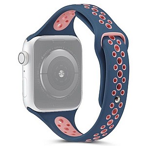����� ������� ����  Little Waist Sport Silicone Band ���� LaTera ����� ��� ����: Apple Watch 38mm/40mm/41mm (��� Blue/Pink)