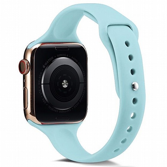 ����� ������� ����  Thin Silicone Band ���� LaTera ����� ��� ����: Apple Watch 38mm/40mm/41mm (��� Green)
