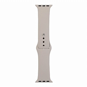 רצועת סיליקון מדגם Replacement Silicone Band מבית LaTera לשעון חכם מדגם: Apple Watch 42mm/44mm/45mm (צבע Pebble) רצועת סיליקון מדגם Replacement Silicone Band מבית LaTera לשעון חכם מדגם: Apple Watch 42mm/44mm/45mm (צבע Pebble)