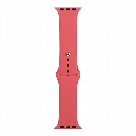 ����� ������� ����  Replacement Silicone Band ���� LaTera ����� ��� ����: Apple Watch 42mm/44mm/45mm (��� Camellia Red)