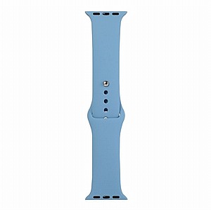 ����� ������� ����  Replacement Silicone Band ���� LaTera ����� ��� ����: Apple Watch 38mm/40mm/41mm (��� Clear Blue)
