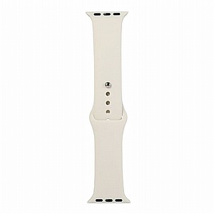 ����� ������� ����  Replacement Silicone Band ���� LaTera ����� ��� ����: Apple Watch 38mm/40mm/41mm (��� Antique White)