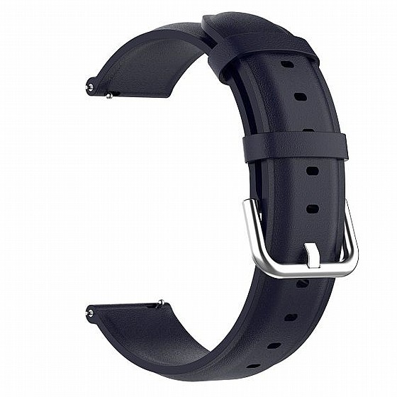 ����� ��� ����  Round Tail Leather Band ���� LaTera ����� ��� ����: Samsung Galaxy Watch  46mm (��� Navy Blue)