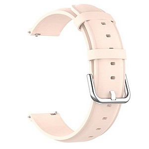 ����� ��� ����  Round Tail Leather Band ���� LaTera ����� ��� ����: Samsung Galaxy Watch  46mm (��� Light Pink)