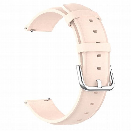 ����� ��� ����  Round Tail Leather Band ���� LaTera ����� ��� ����: Samsung Galaxy Watch  42mm (��� Light Pink)