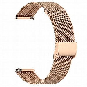 רצועת מתכת מדגם Mesh Steel Band מבית LaTera לשעון חכם מדגם: Samsung Galaxy Watch 46mm (צבע Rose Gold) רצועת מתכת מדגם Mesh Steel Band מבית LaTera לשעון חכם מדגם: Samsung Galaxy Watch 46mm (צבע Rose Gold)